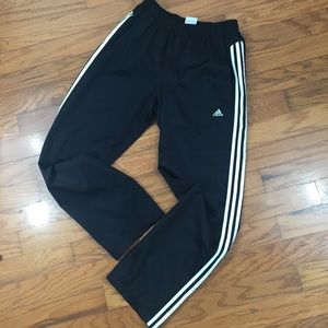 Adidas Clima Lite Black White Track Pants Size Med